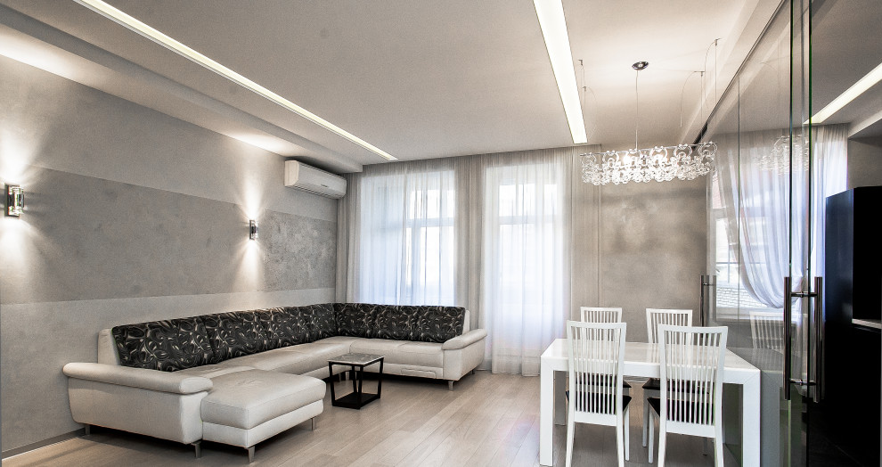 Квартира в стиле минимализм. 95 м.кв. Москва.