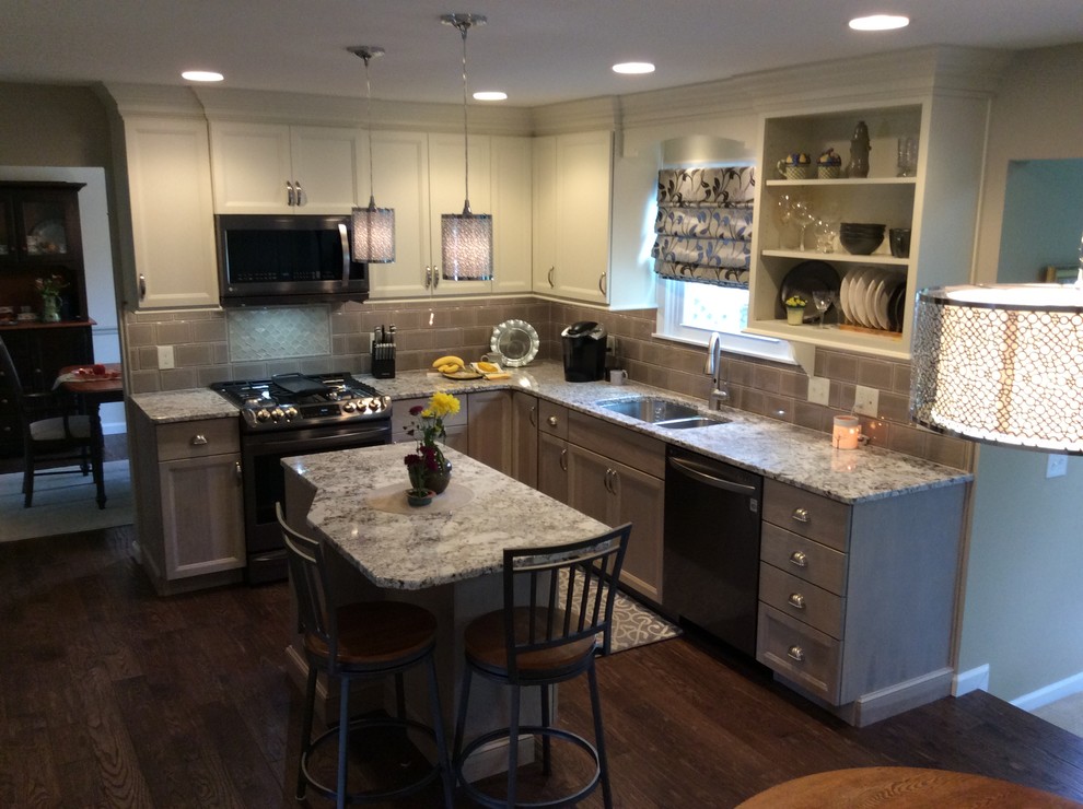 Bright Kitchen from Dark and Crowded, Harrisburg, Pennsylvaia