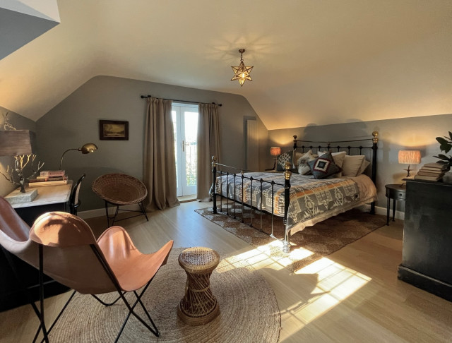 New Spanish Colonial Bedroom eclectic-bedroom