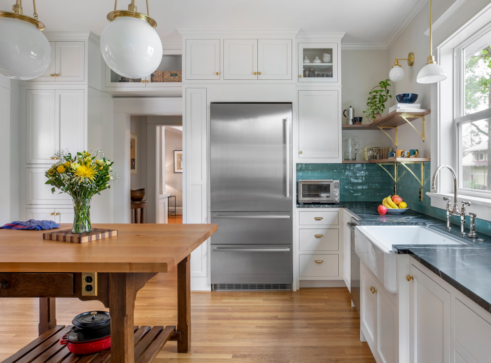 Pantry and Refrigeration Wall - Transitional - Kitchen - Portland - by ...