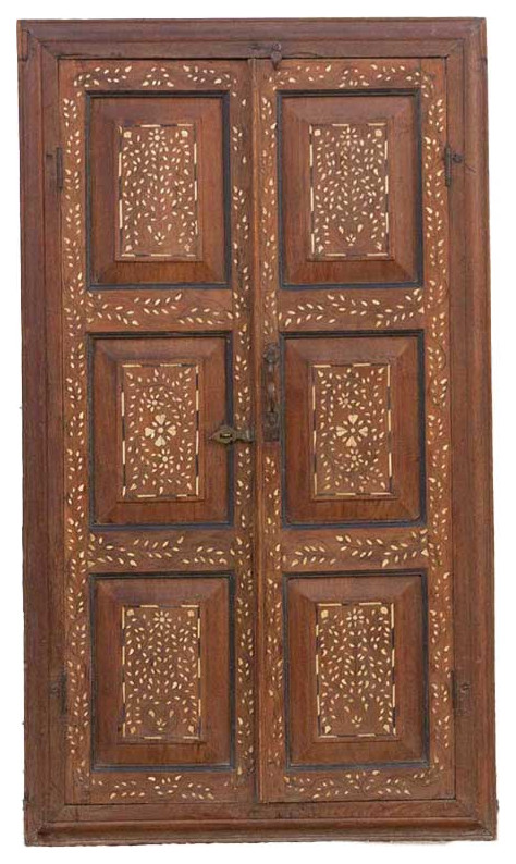 Antique Anglo Indian Inlay Window