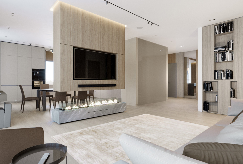 Гостиная-кухня