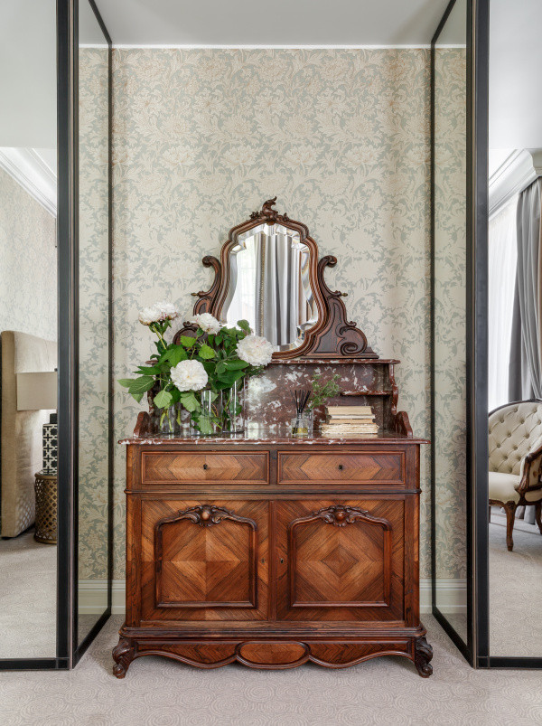 Интерьер дуплекса в поселке Бристоль Московская область. Правое крыло