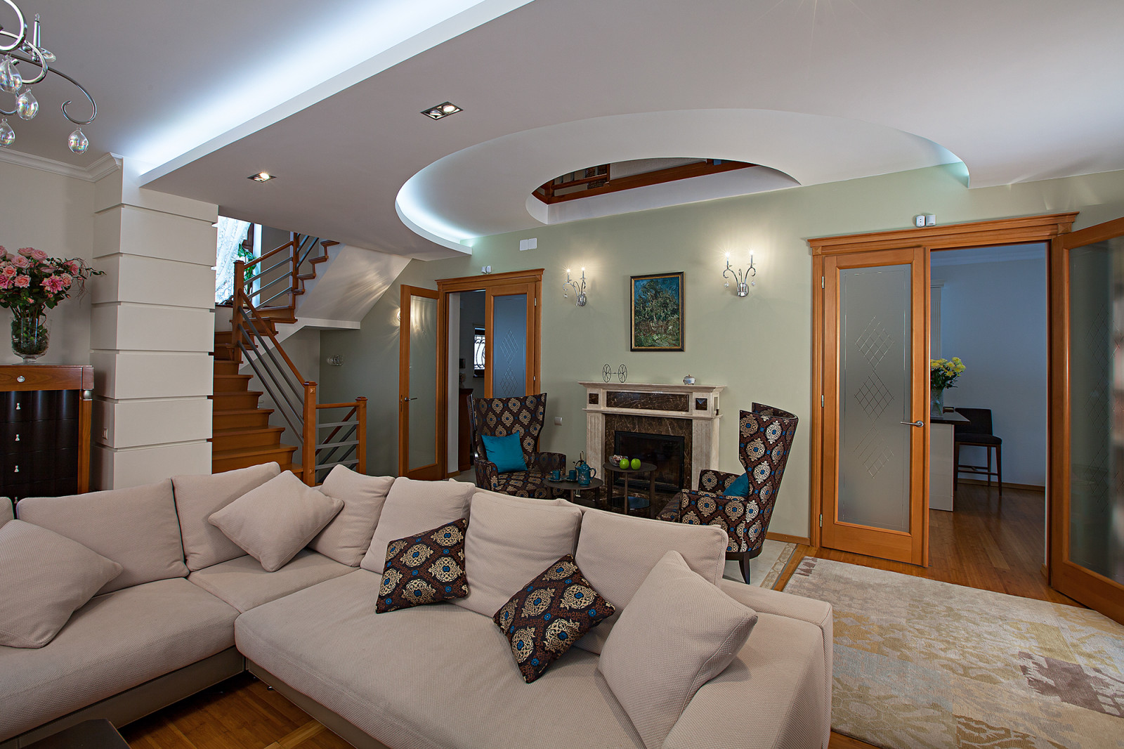 Пентхаус в Дубне. Архитектор Инна Азерская