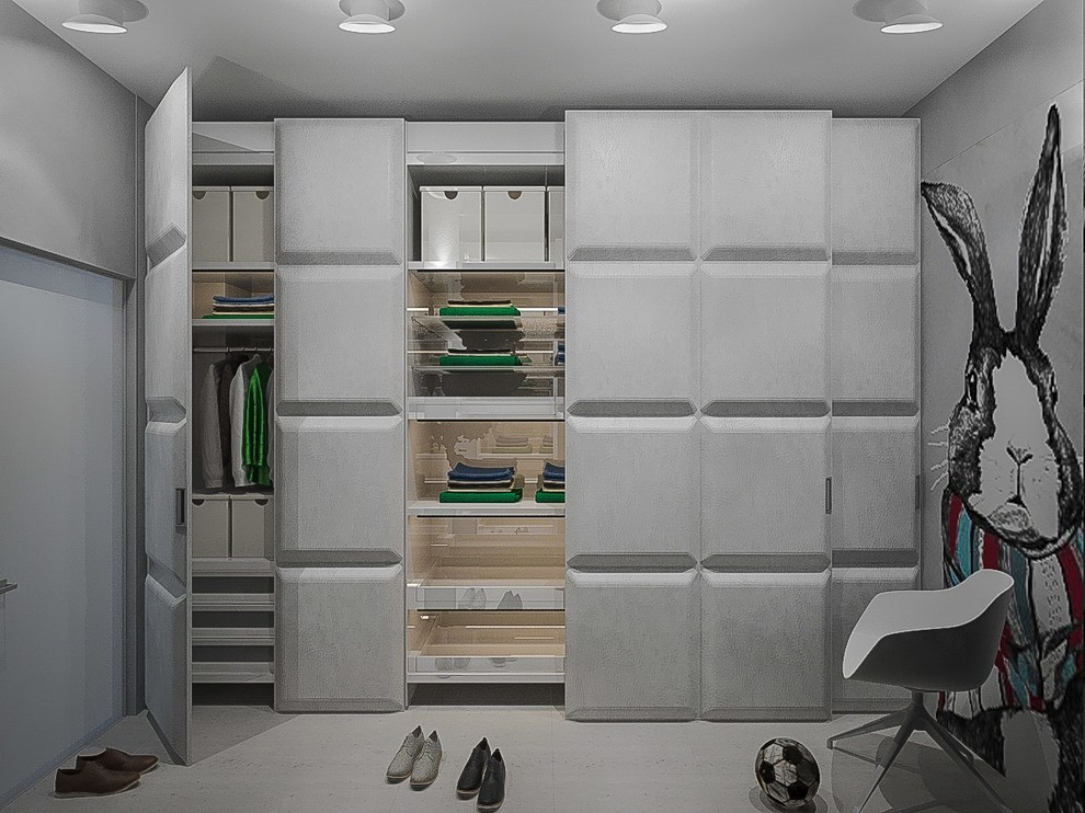 Гардеробная в детской комнате