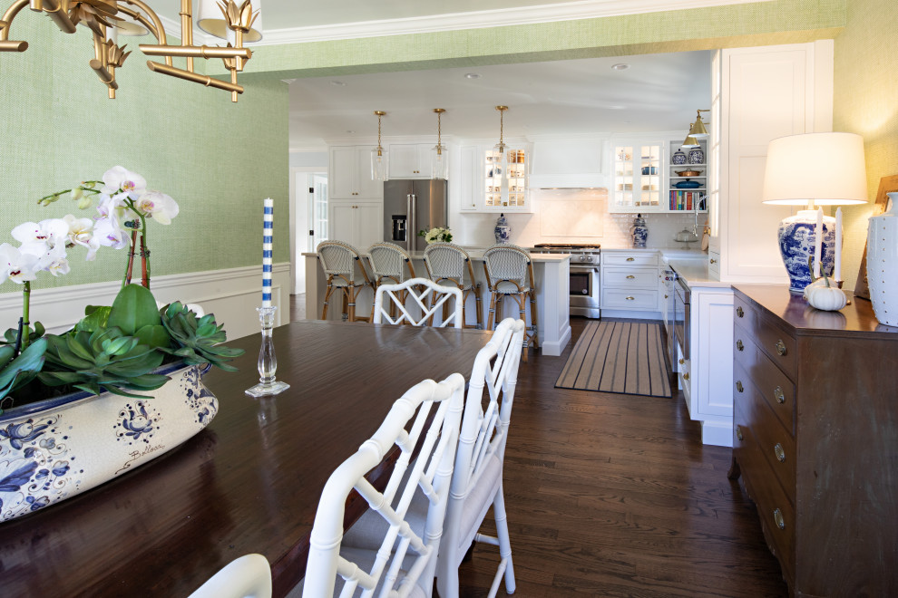 Inspiration for a transitional home design remodel in Baltimore