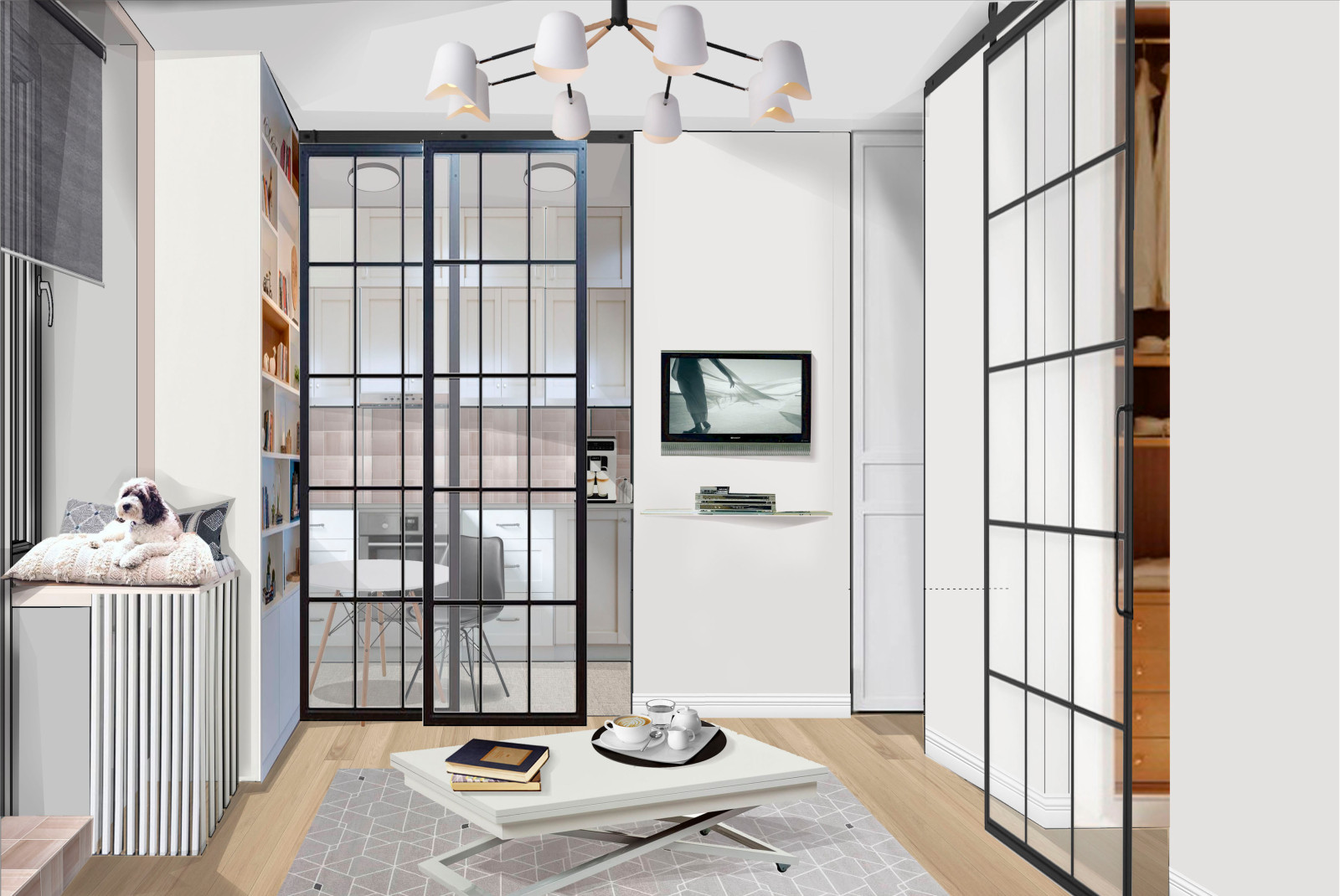 Студия 31 кв.м. ЖК"Пятницкие Кварталы"