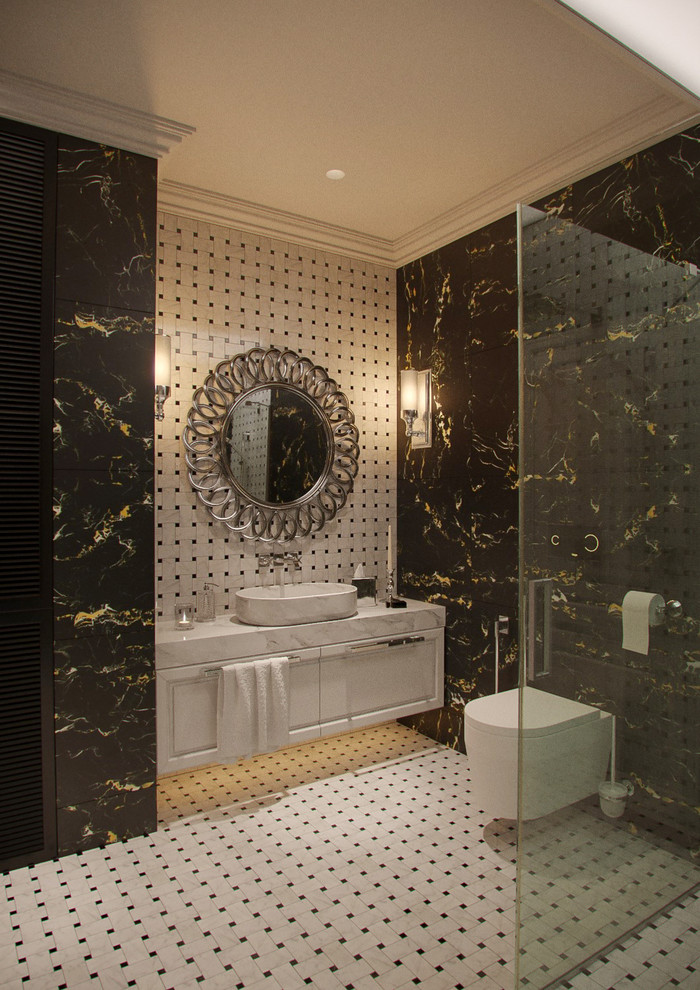 3х уровневая квартира в стиле современная классика