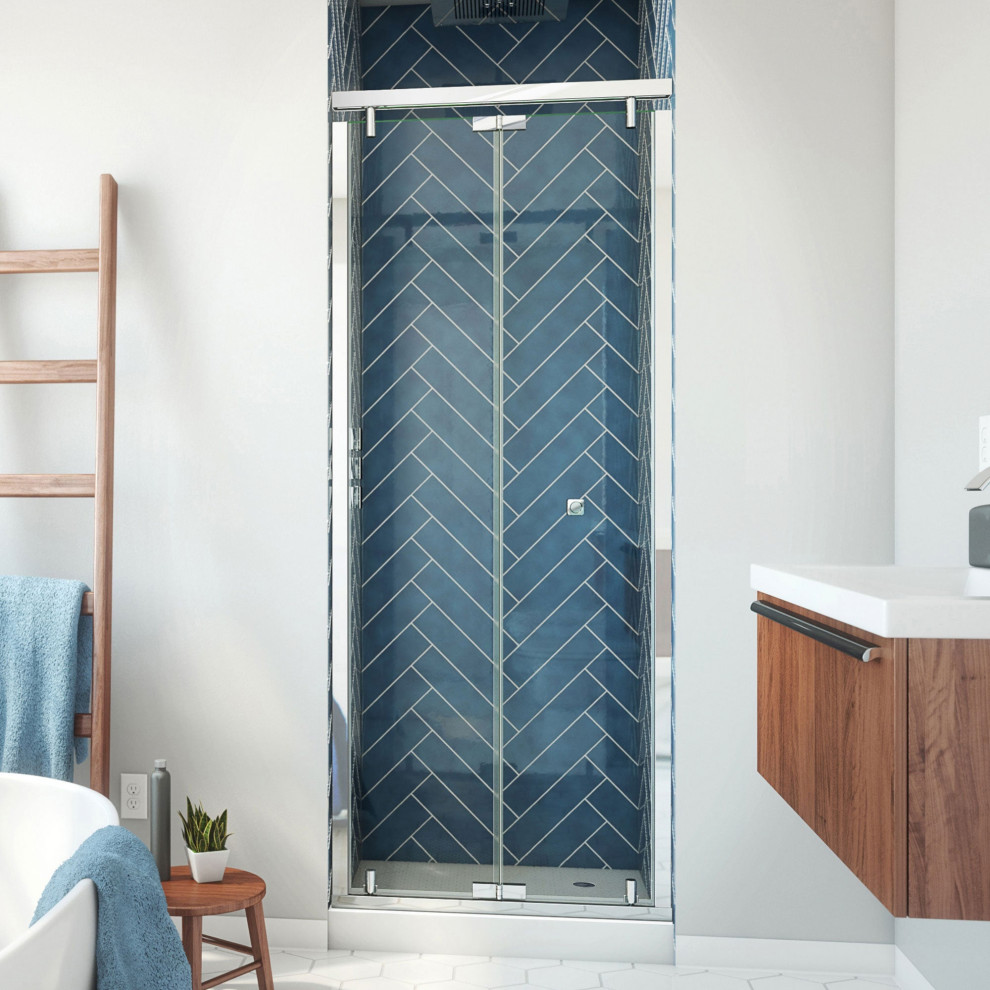 DreamLine SHDR453274101 ButterflyS SemiFrameless BiFold Shower
