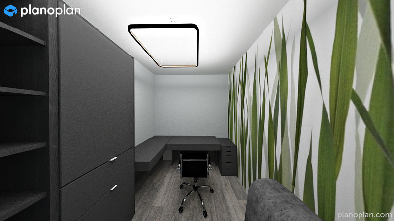 4хкомнатная квартира для молодой семьи с кабинетом в кладовке