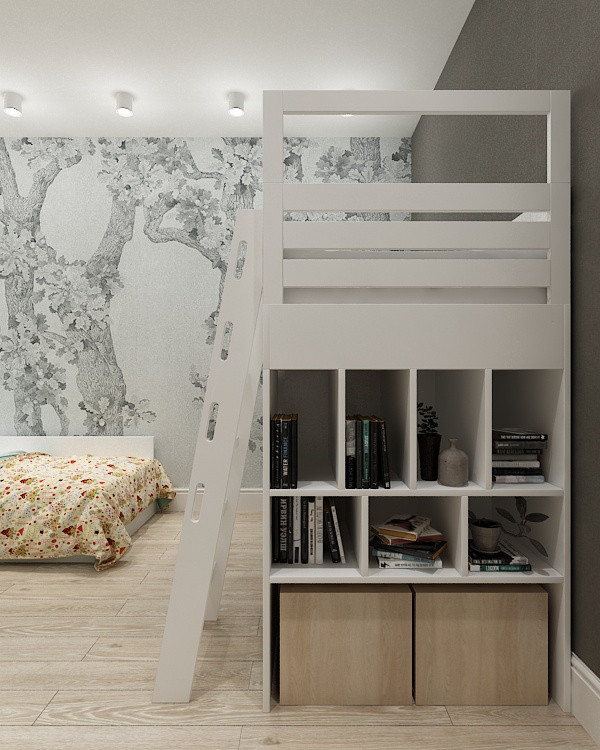 Квартира "Морской бриз" в стиле сканди 90 кв.м. в