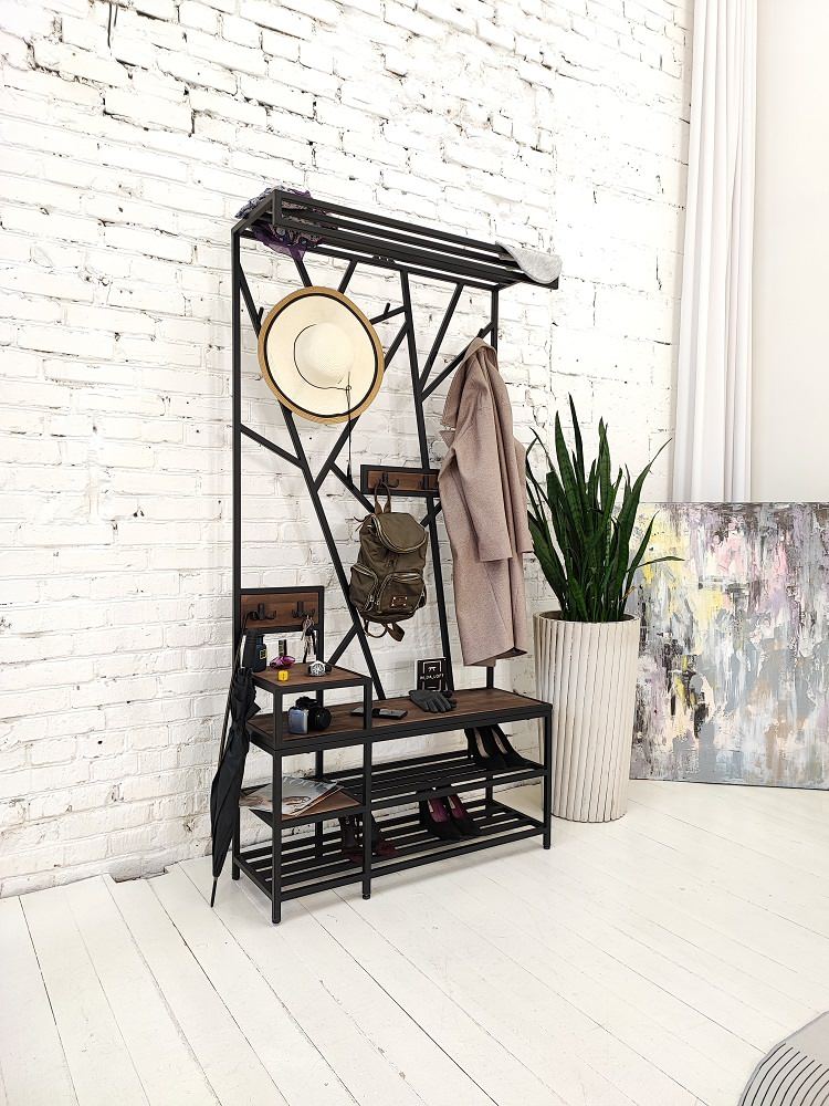 Прихожая в стиле лофт Мега