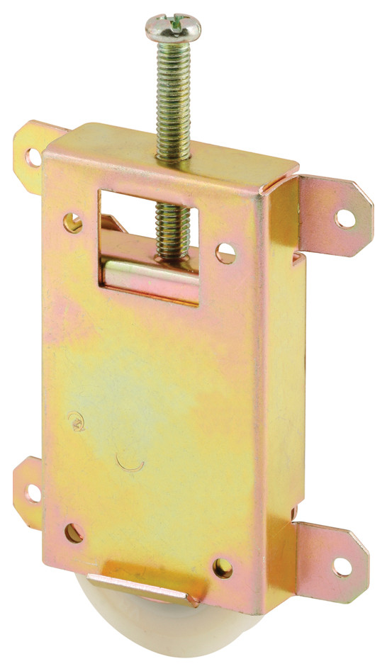 Sliding Mirror Door Roller, 11/2" Nylon Concave Wheel Traditional Door Hardware by Prime