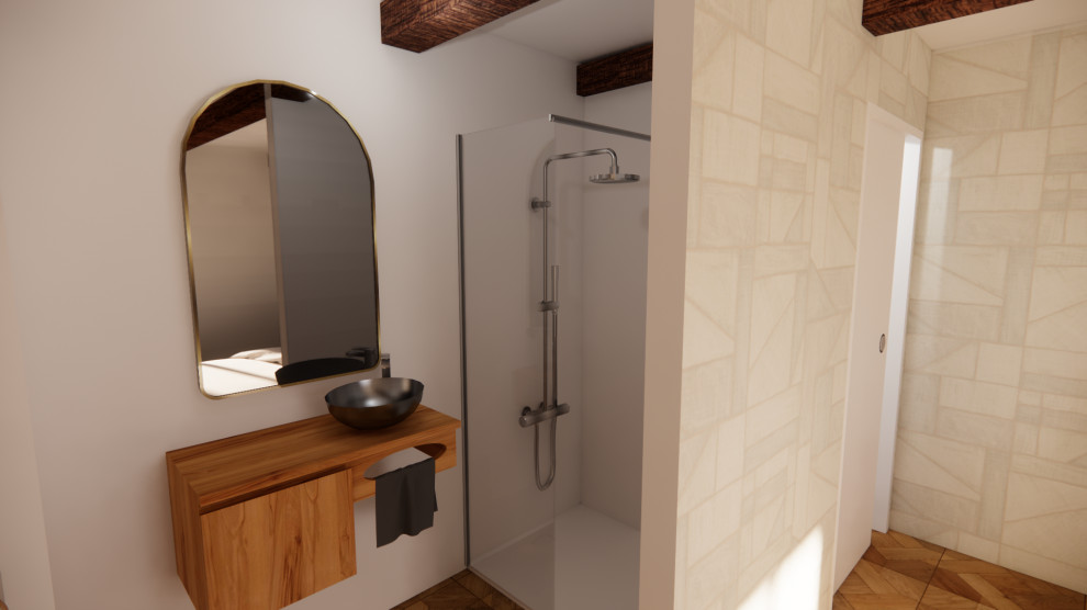 Projet 3D rénovation d'une maison alsacienne - Helfrantzkirch