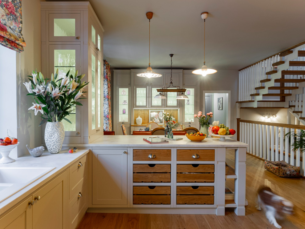 Роскошная кухня-гостиная