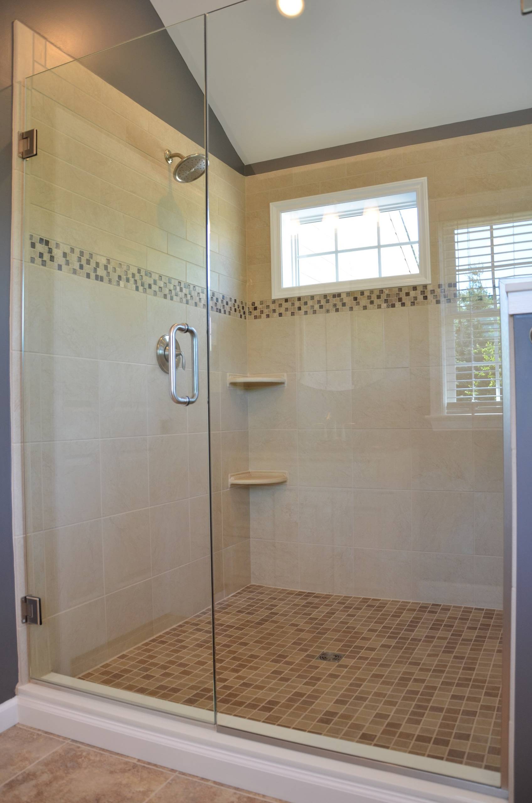 Walk in Shower Master Bath