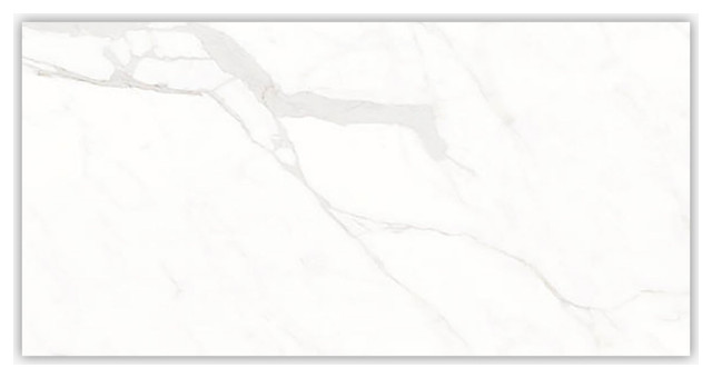 Calacatta Suave Polished 24x48 Porcelain Tile, 24x48 - Contemporary ...