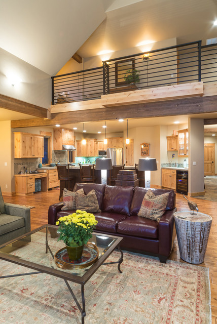 Brasada Ranch Home  Design  2 Story  with Open Loft  Rustic 