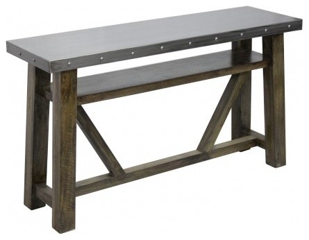 Zinc Console Table Home Design Jpg