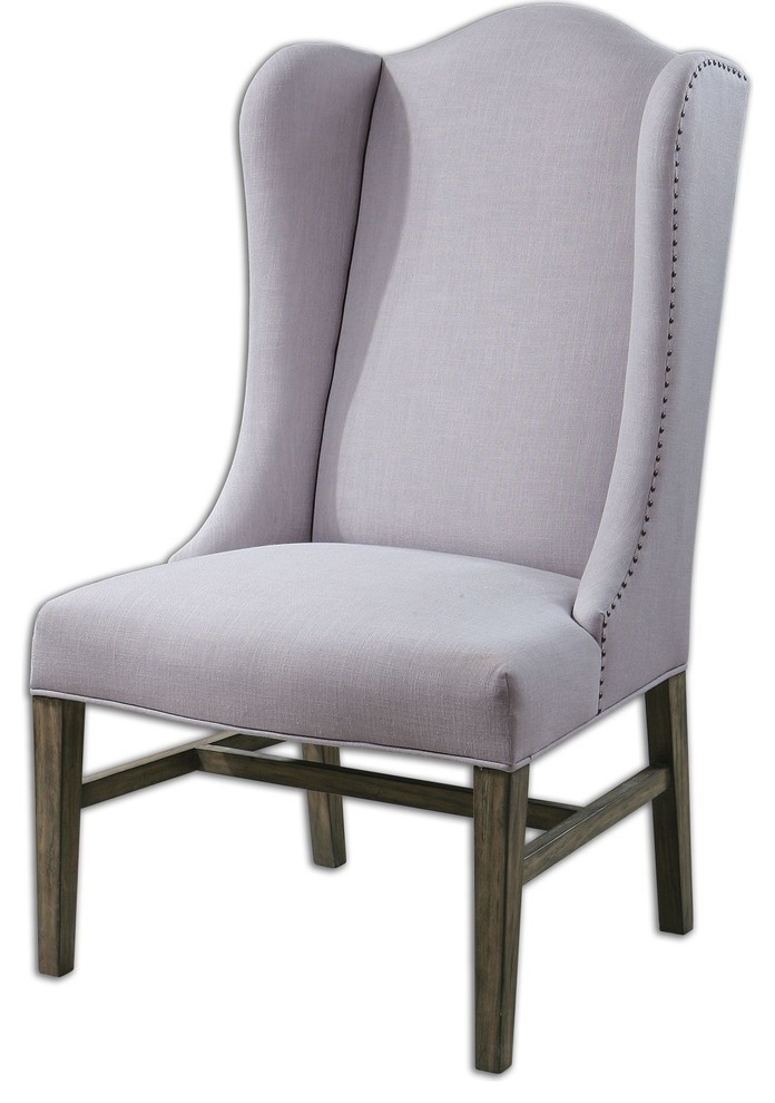 Uttermost Aleela Linen Wing Chair