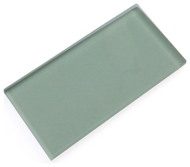 Gl Subway Tile Mosaic Backsplash Sample Serene Green Gl Subway Tile Mosaic Backsplash Sample Serene Green Contemporary Wall And Floor By