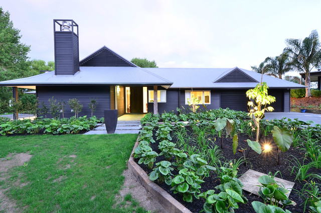 Silverdale Home contemporary-exterior