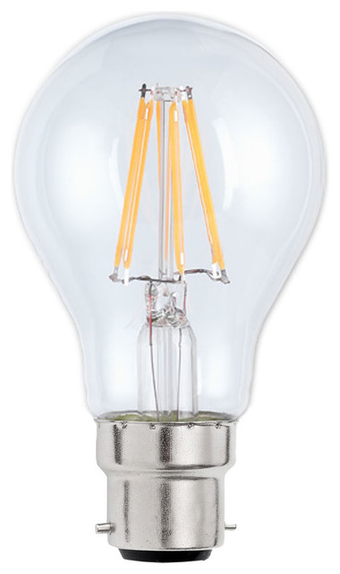 B22 7 W LED GLS Clear Dimmable Light Bulb