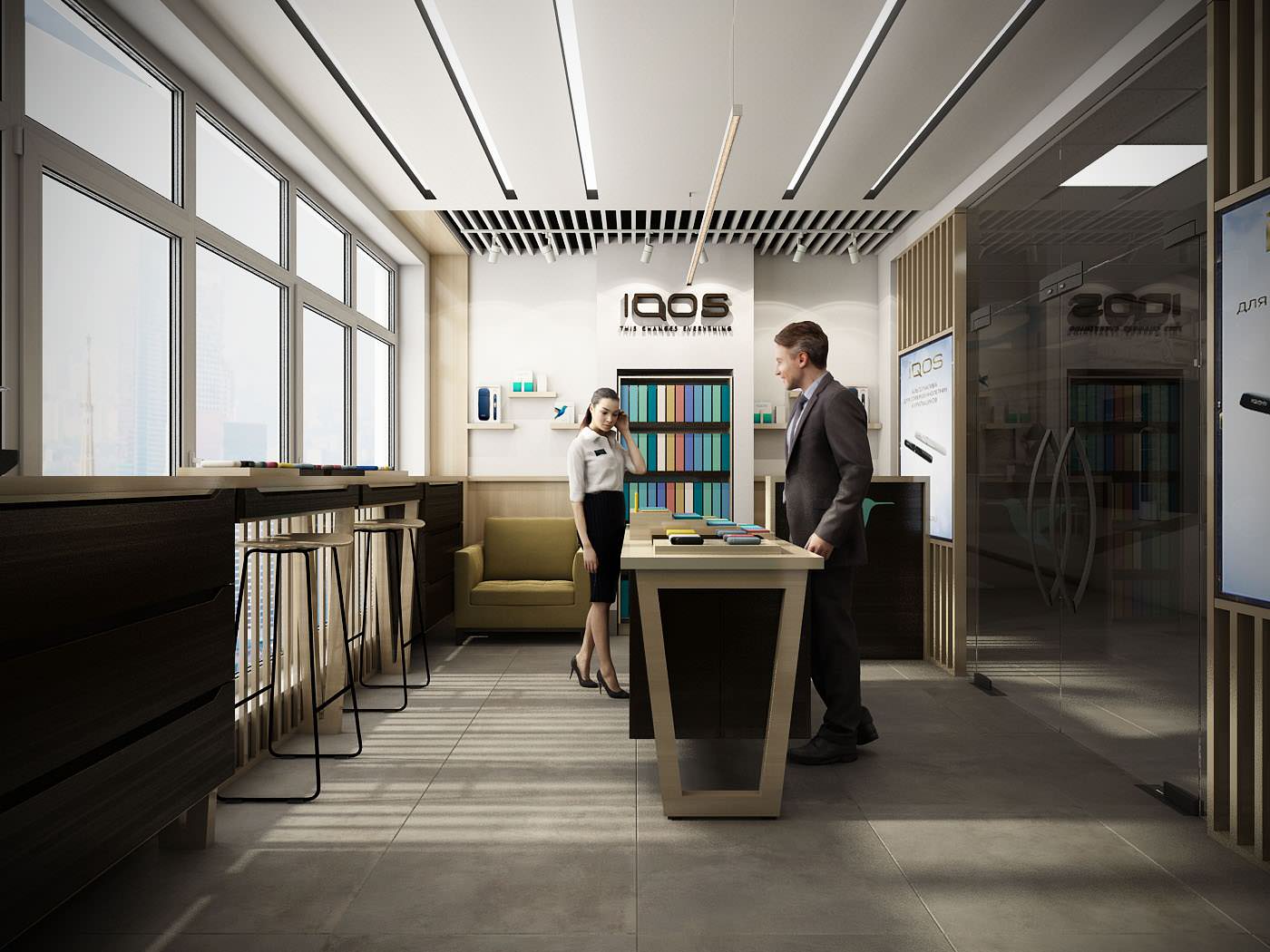 Торговый отдел IQOS