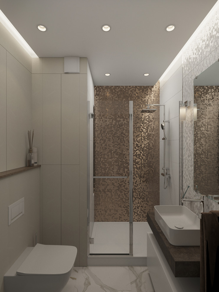 Квартира 110 м2. Природный аквамарин