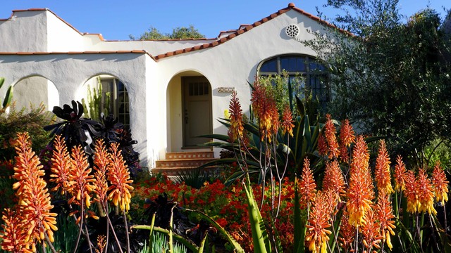 South Pasadena Spanish Cottage Mediterranean Garden Los