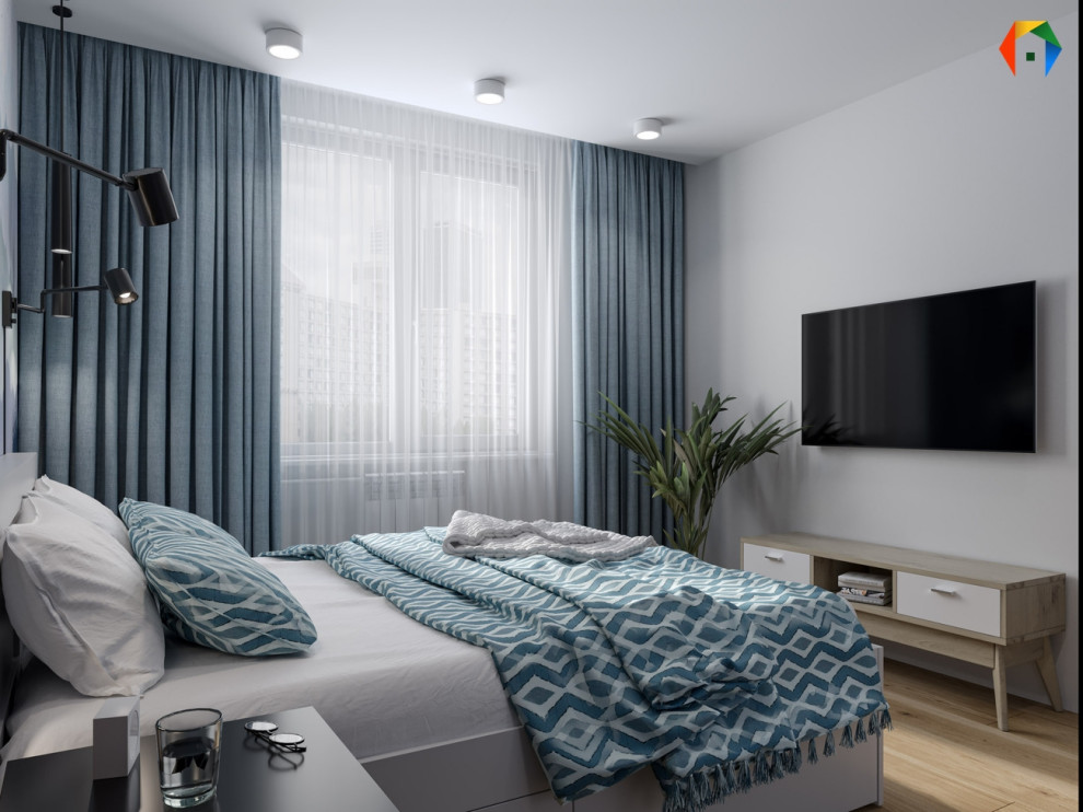 Золотой треугольник. Дизайн проект с преобладающим скандинавским стилем