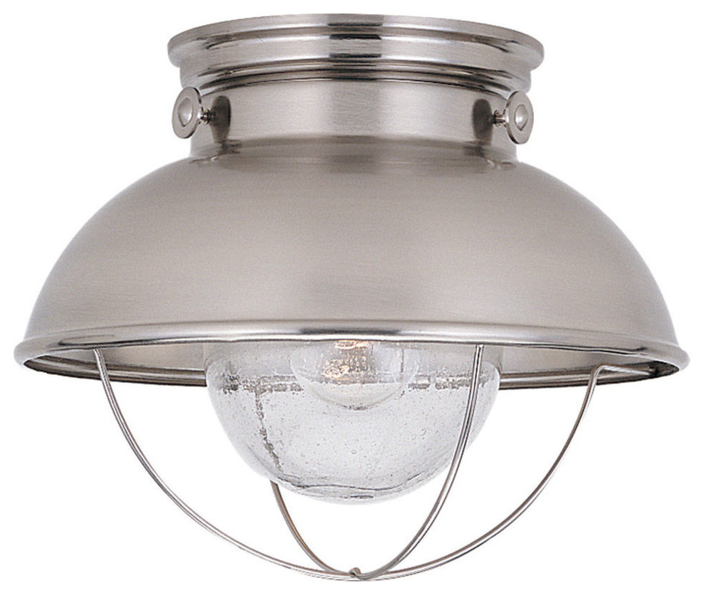Outdoor Ceiling Light Beach Style Outdoor Flushmount Ceiling