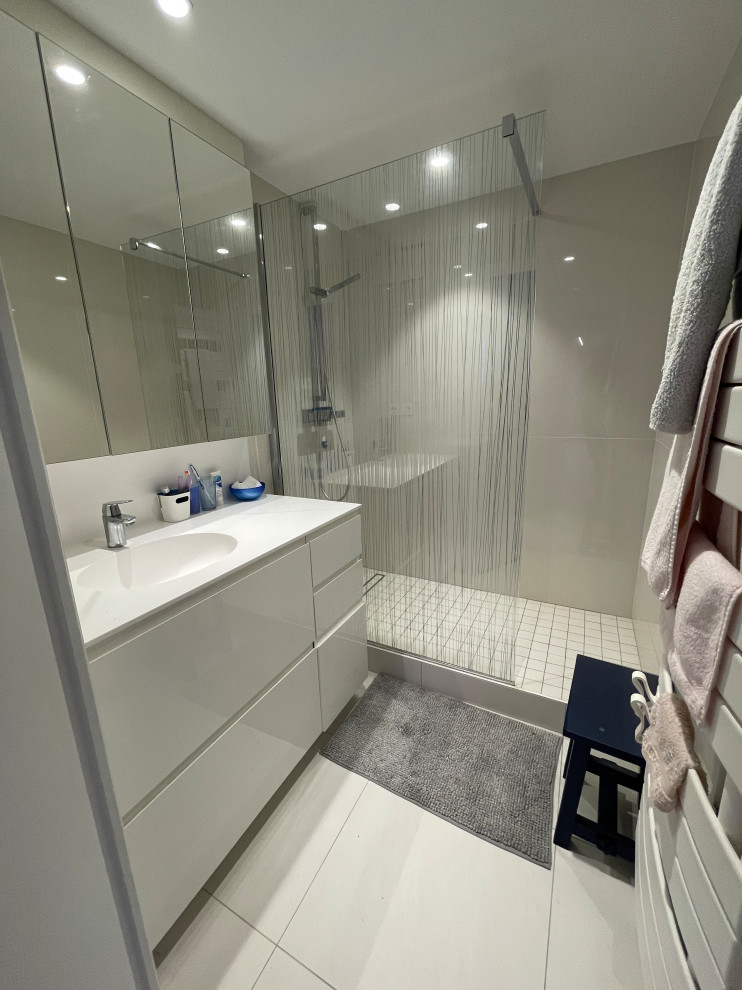 Rénovation d'un appartement dans un esprit minimaliste