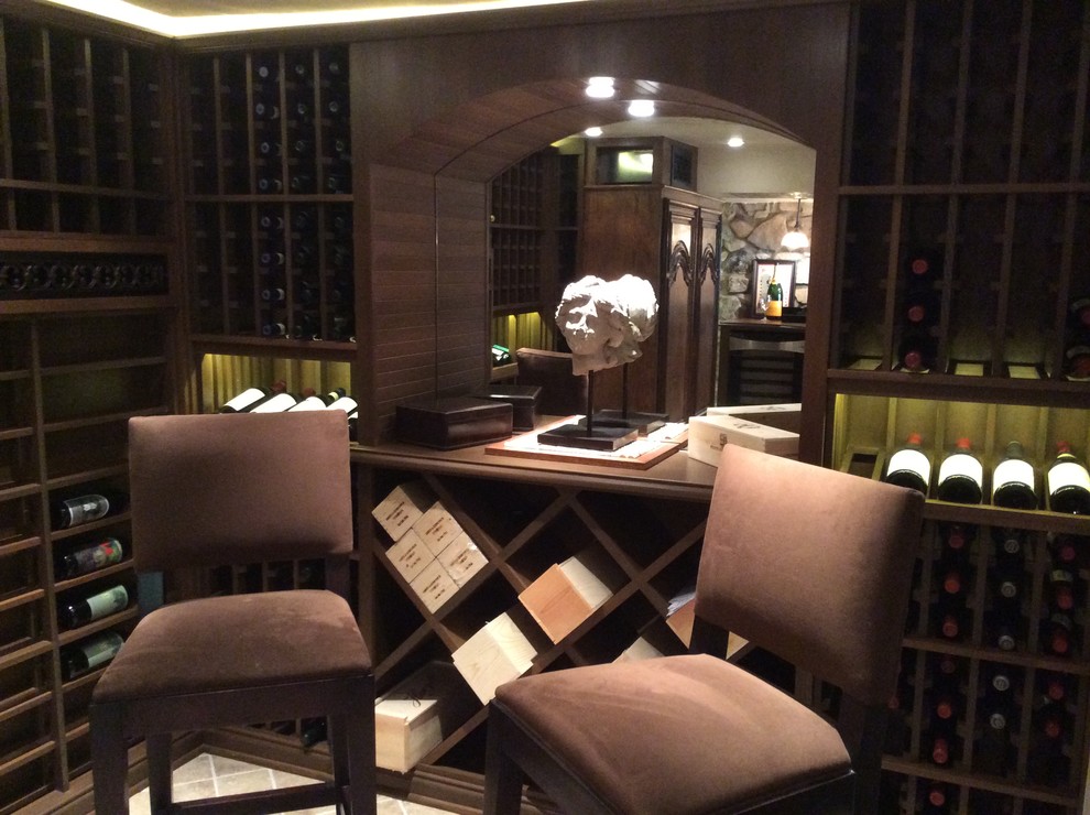 Beverly Hills, Los Angeles California Under House Custom Wine Cellar