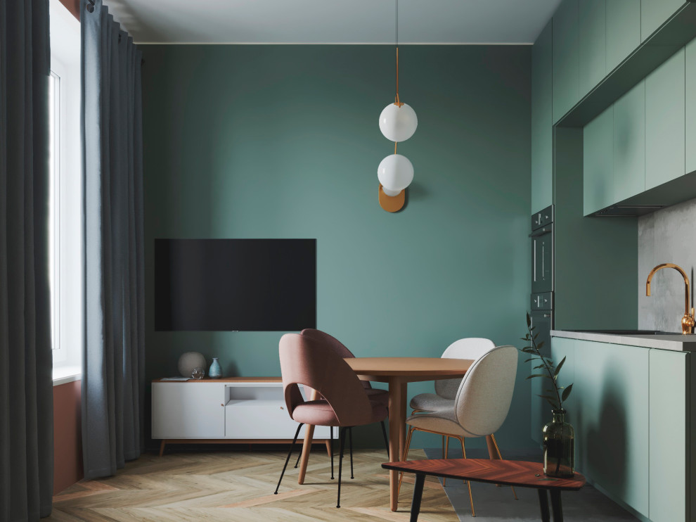 Москва.  ЖК "Огни". ул. Лобачевского