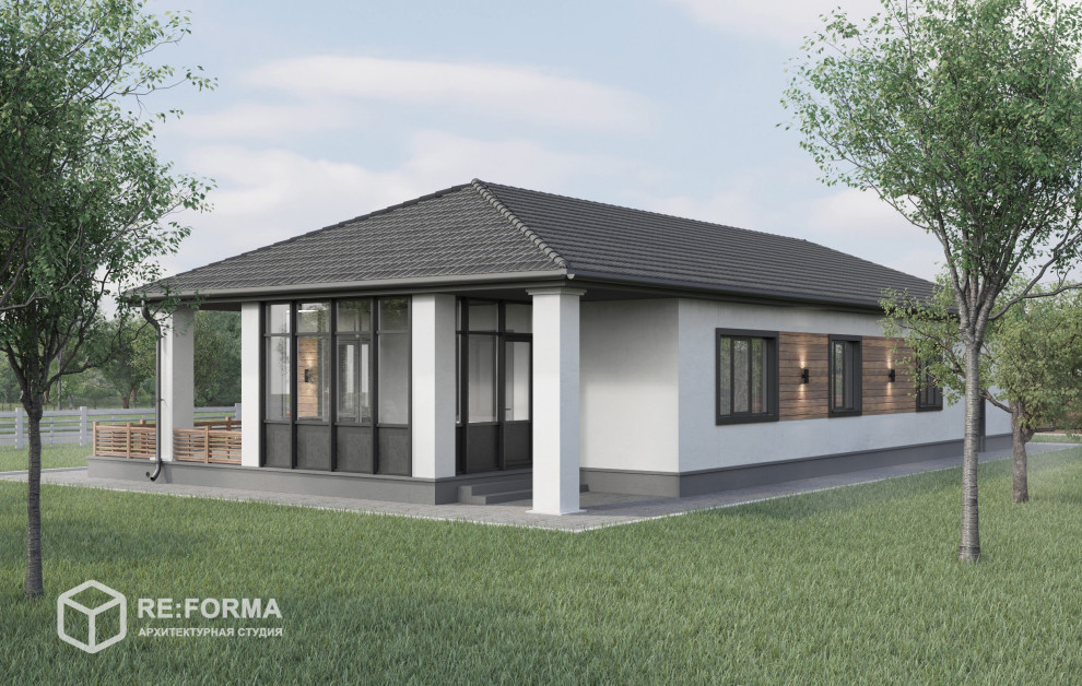 Дом в скандинавском стиле