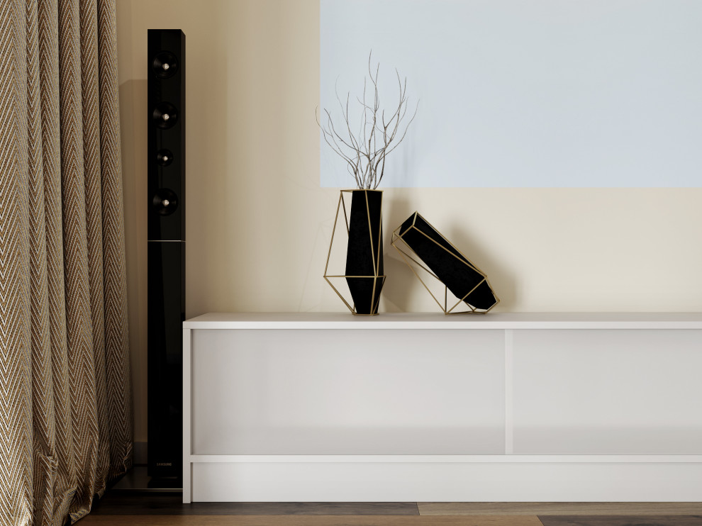 Кинозал в одноэтажном доме 250 кв.м