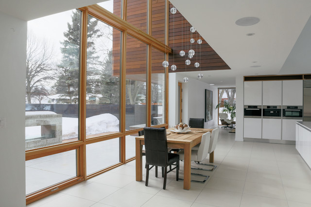 BOWER contemporary-dining-room