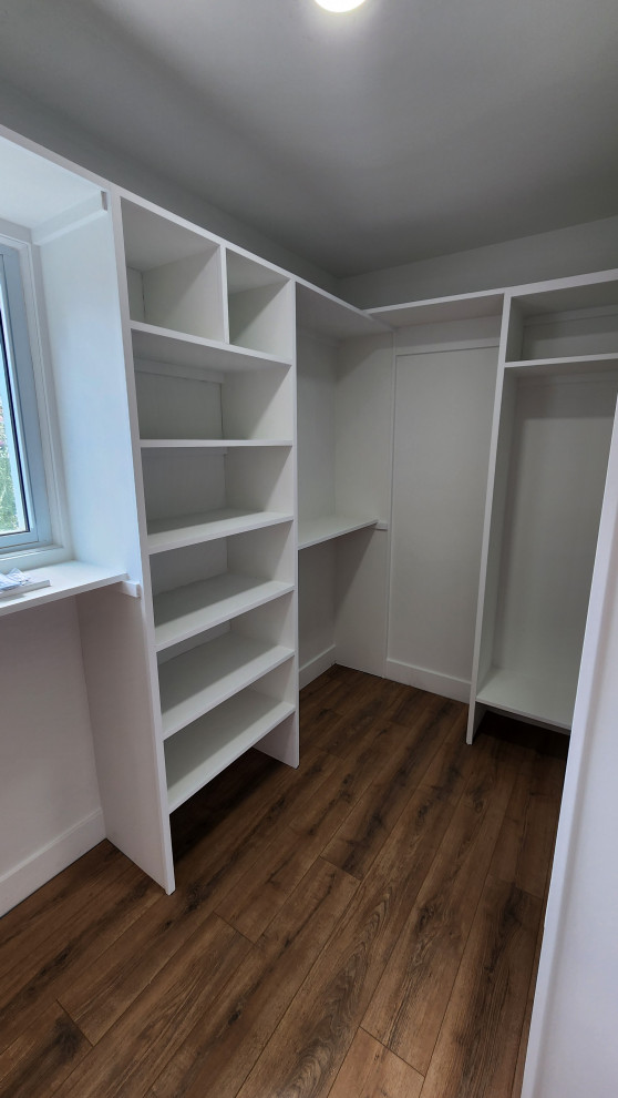 They wanted to do an addition, but we found the space they needed without it