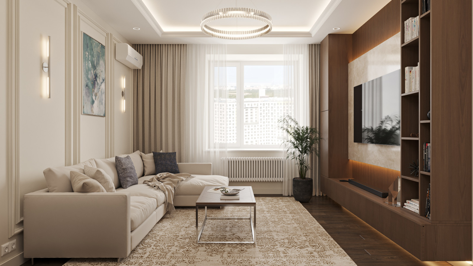 Гостиная вид 1