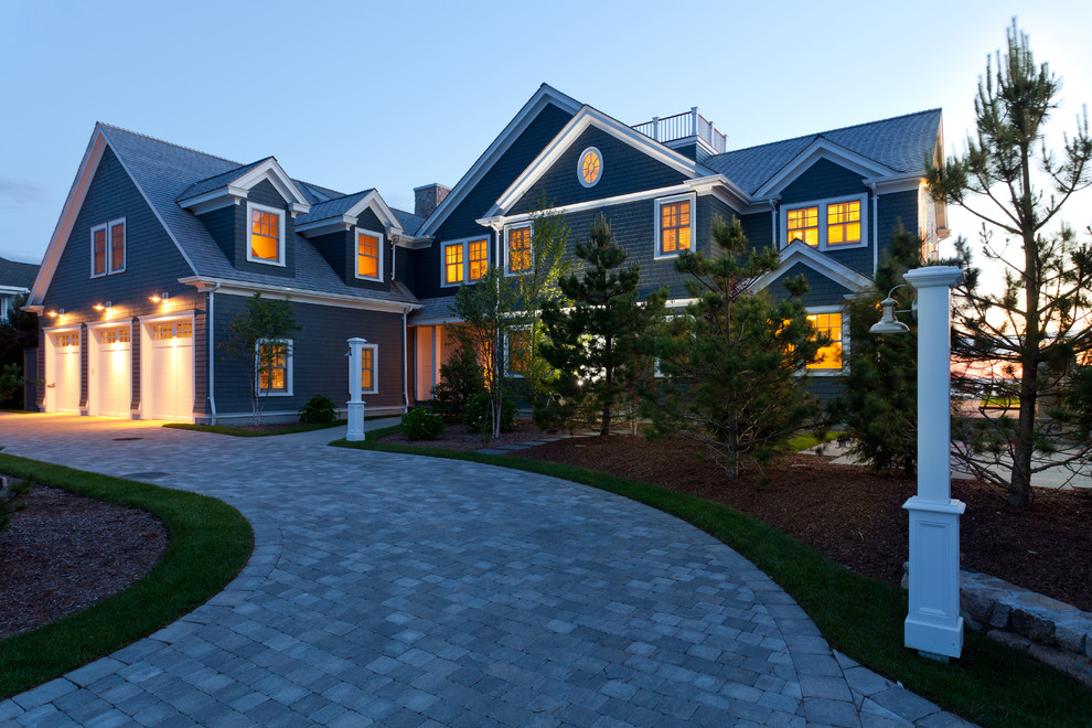 Photo of a large nautical home in Boston.