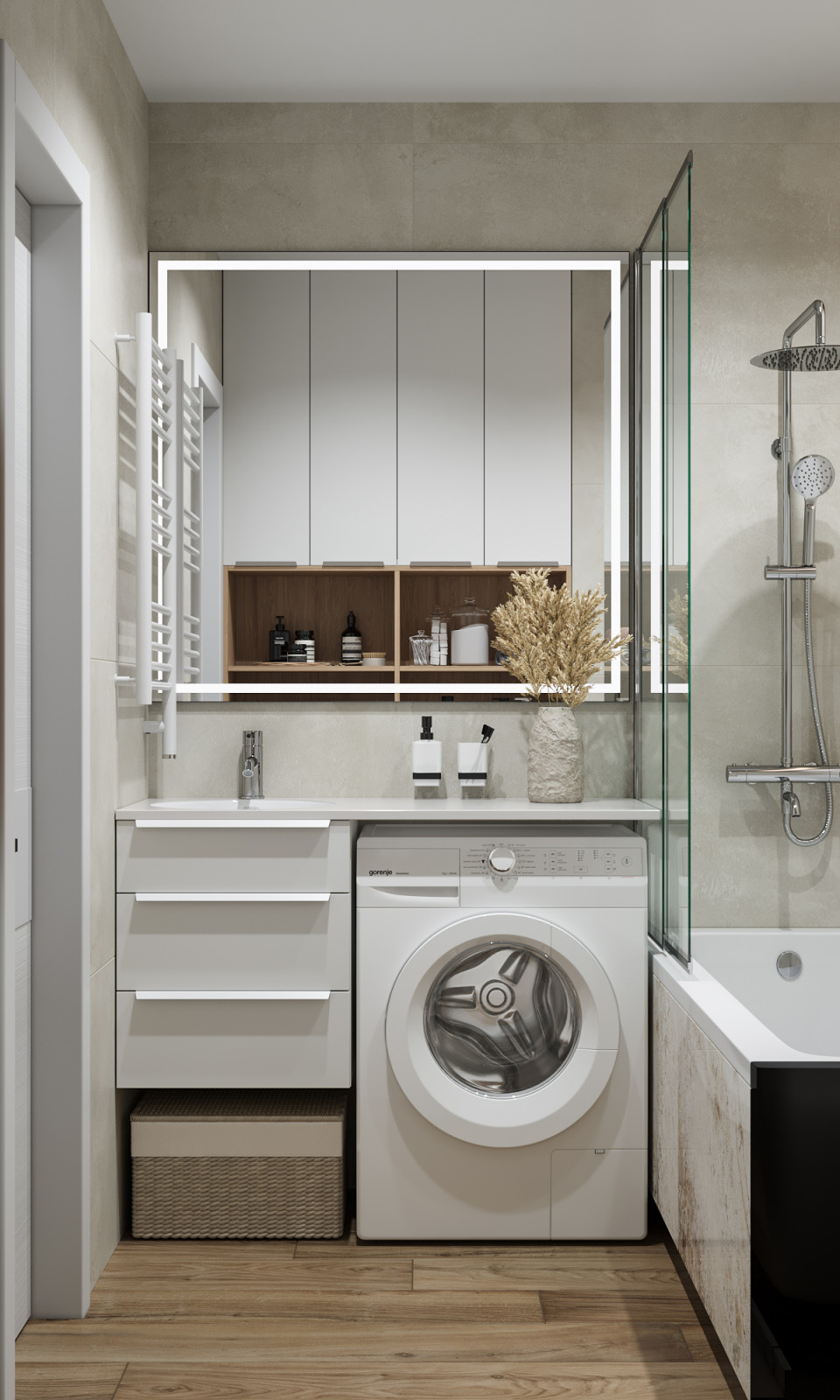 Дизайн 2х комнатной квартиры в ЖК Южный парк