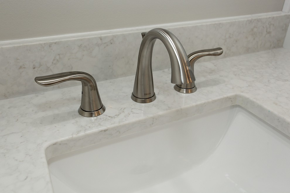 Inspiration for a transitional bathroom remodel in Indianapolis