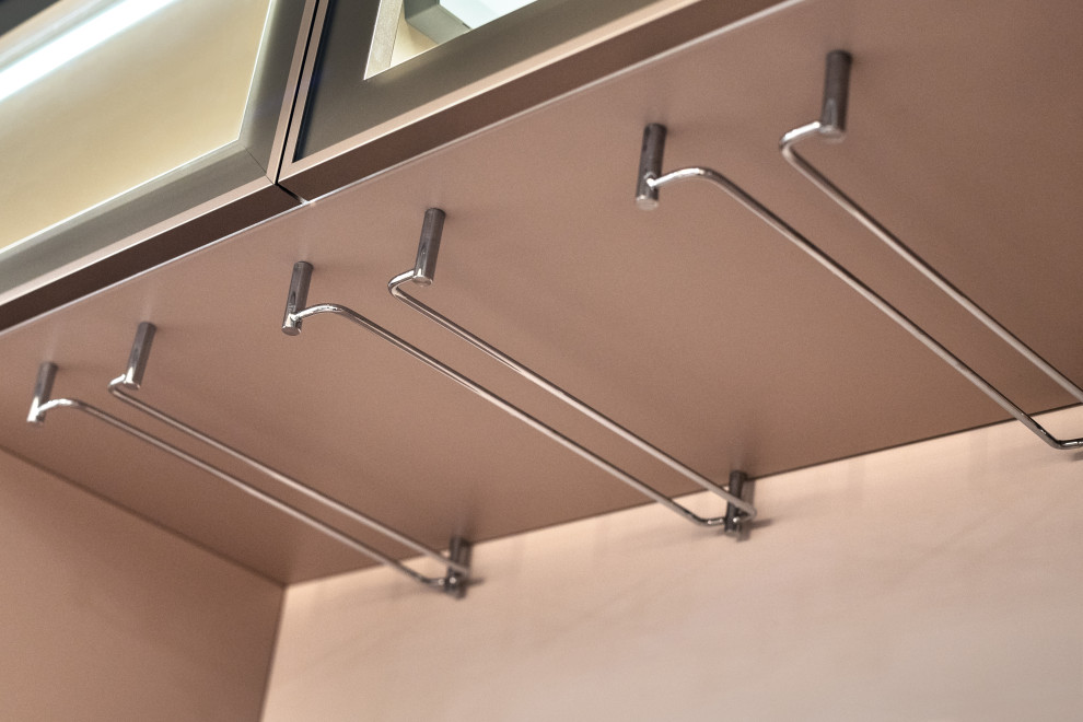 Кухня в нежных оттенках