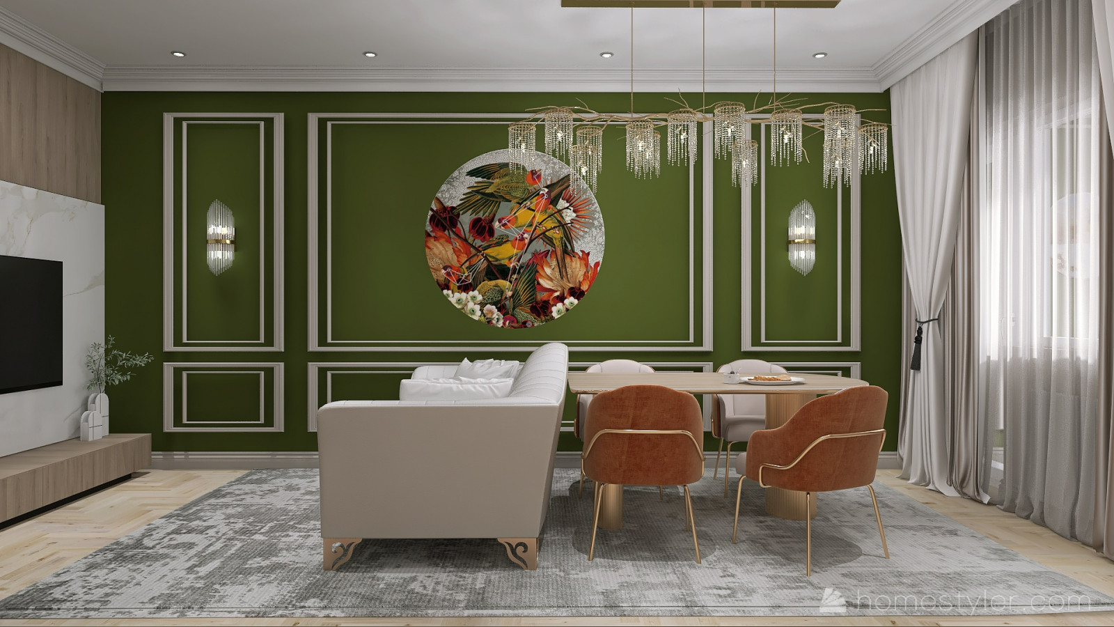 Трехкомнатная квартира