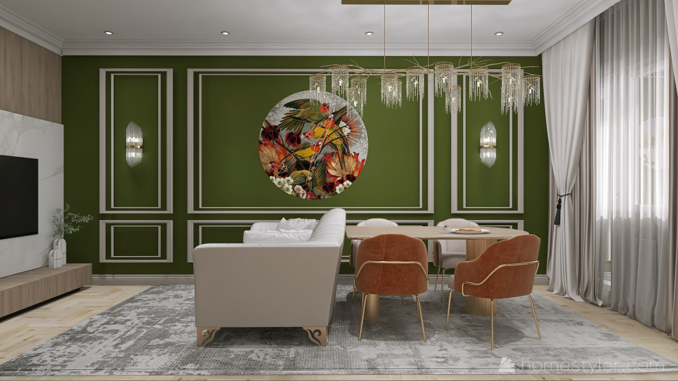 Трехкомнатная квартира