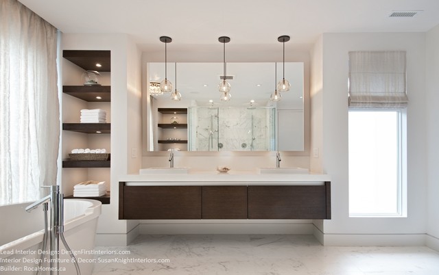 Simple Luxury modern-badezimmer