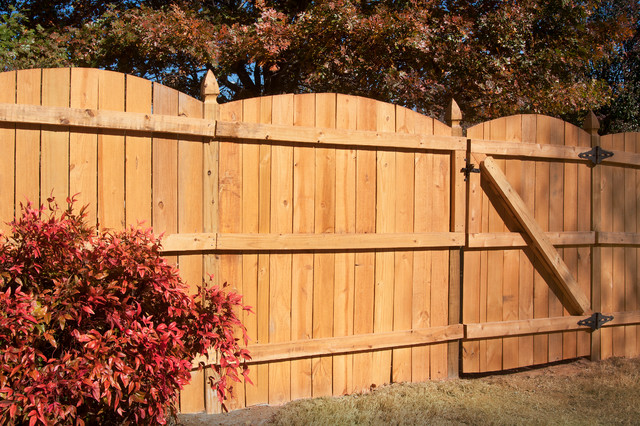 Wood Privacy Fences klassisk-traedgaard