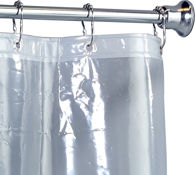 70 X 82 Extra Long Peva Shower Liner Contemporary 70 X 82 Extra Long Peva Shower Liner