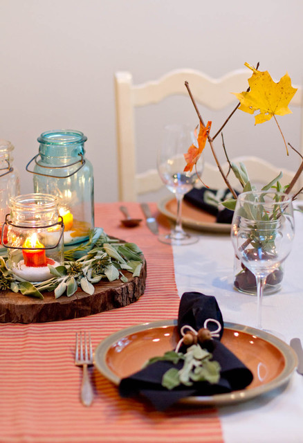 Fall Tablescape classico-sala-da-pranzo